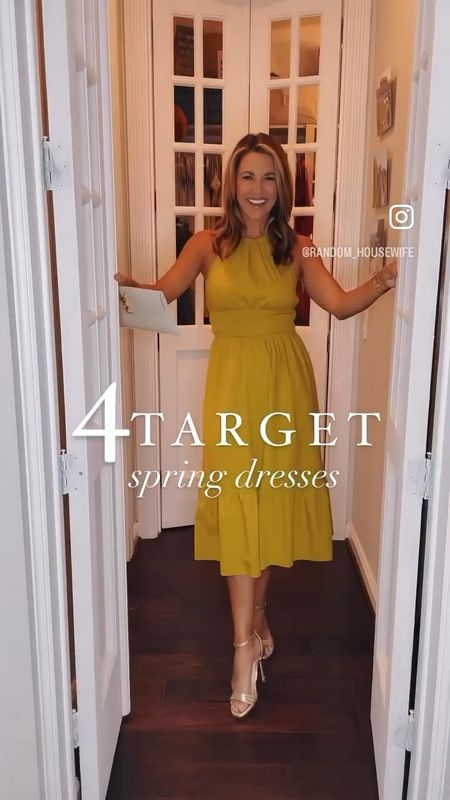 Give me all the Target dresses! Love these ones! All run a bit big so I suggest sizing down 1 size in each! Head to my IG stories for an in depth walk through of each 

#LTKunder50 #LTKstyletip #LTKSeasonal