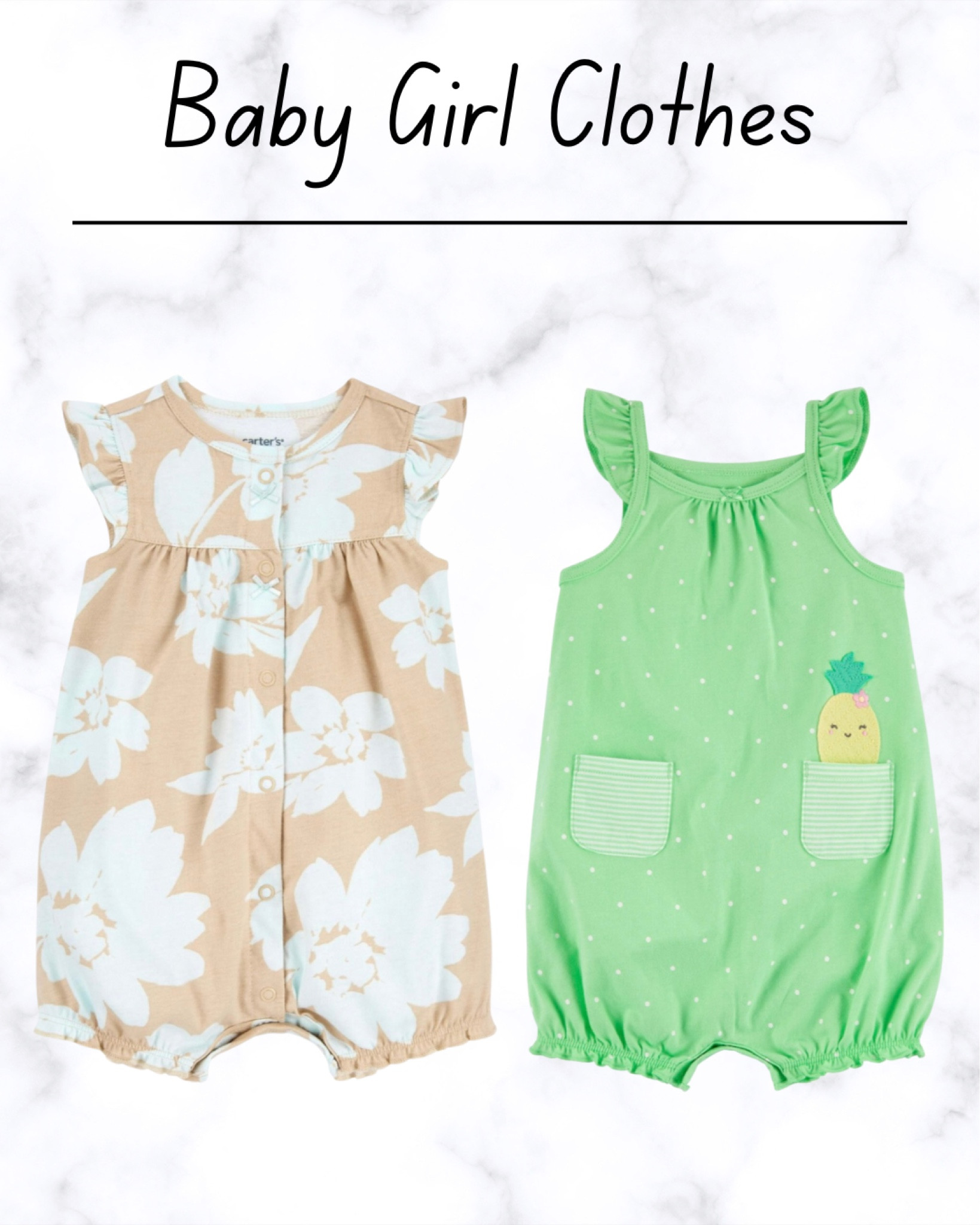 Check out these baby outfits 

Baby onesies, baby one piece, family, baby, toddler, baby beach outfit, carters summer baby clothes, baby clothes, baby romper, baby dress, baby outfit, baby shower, baby gift idea 

#LTKbaby #LTKkids #LTKfamily