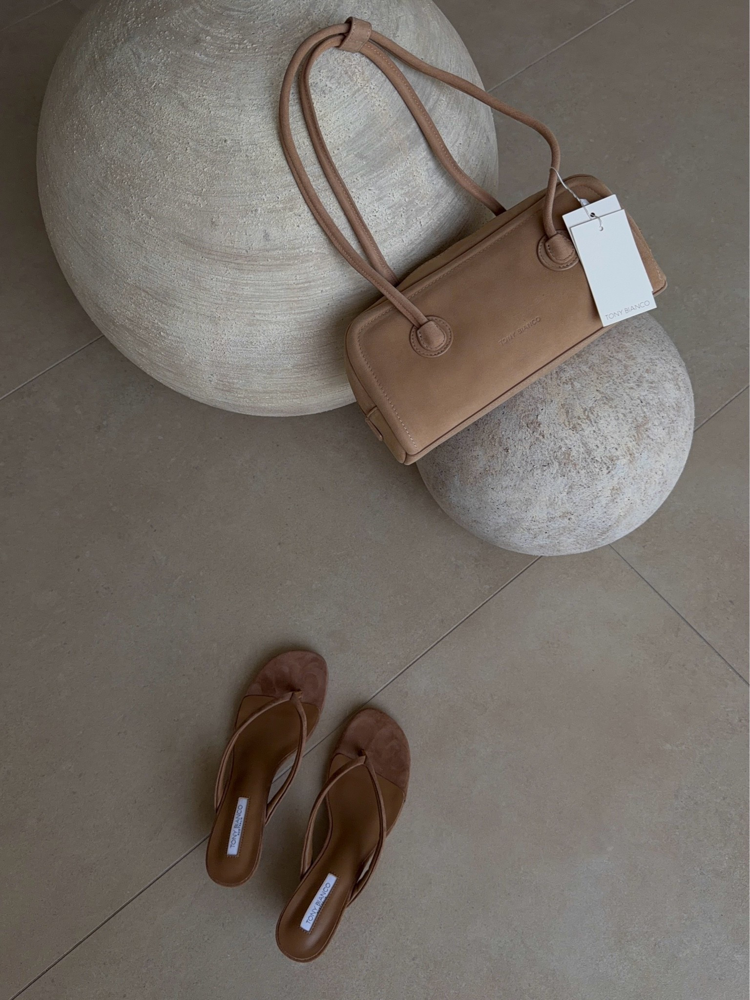 Suede for spring/ summer 🤍 

Tony Bianco, mules, wedges, suede bag, tan suede, beige bag, tan shoes

#LTKspring #LTKstyletip