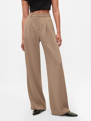 365 High Rise Pleated Trousers | Gap (US)