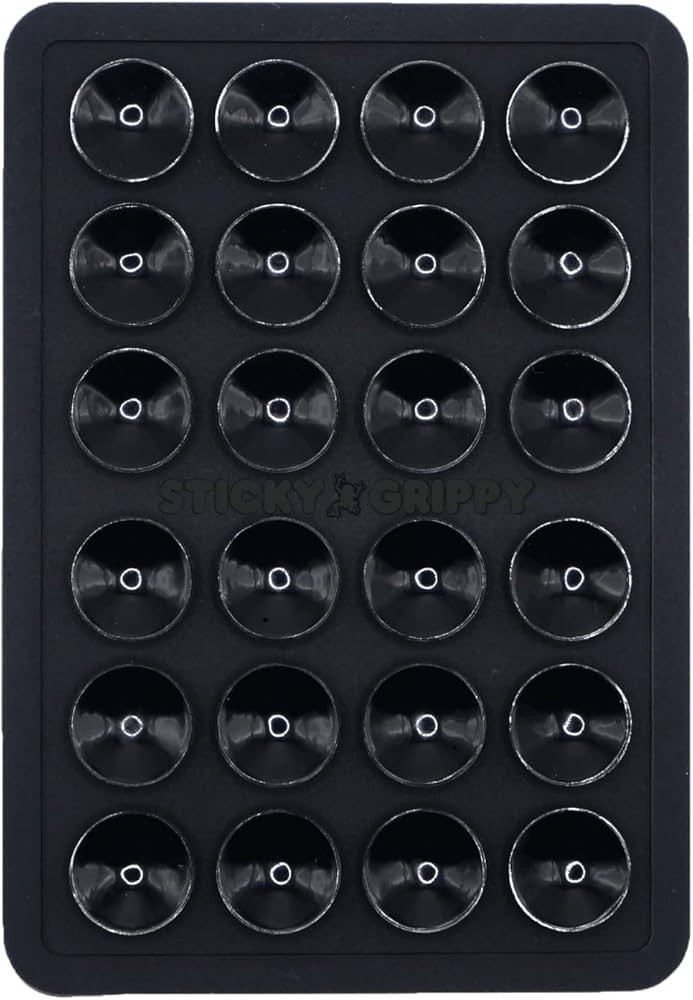 StickyGrippy Suction Phone Case Mount, Sillicon Adhesive Phone Accessory for iPhone and Android, ... | Amazon (US)