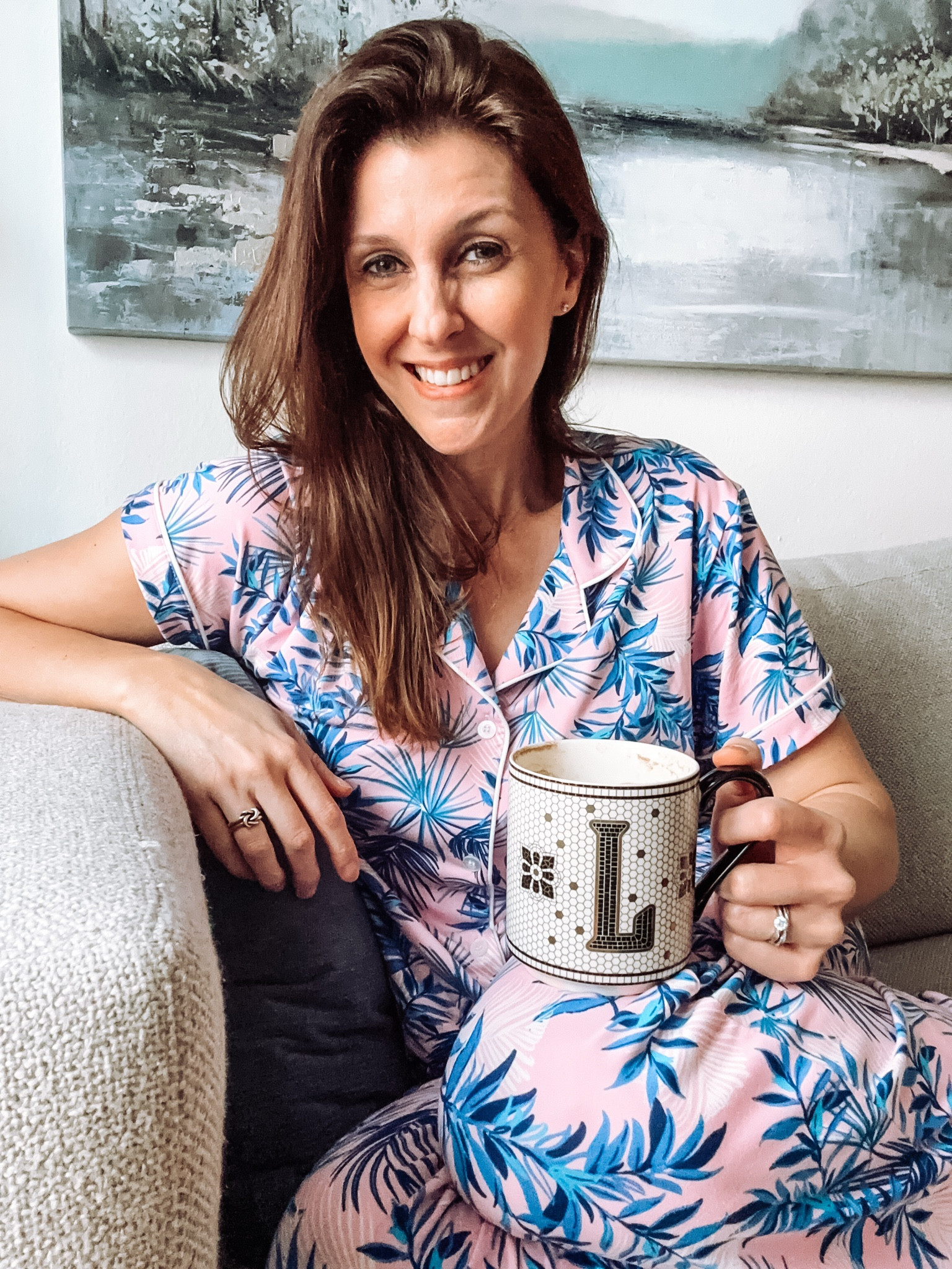 These are THE coziest pajamas! You will live in them! I love these new  patterns!!! 🌴

#LTKOver40