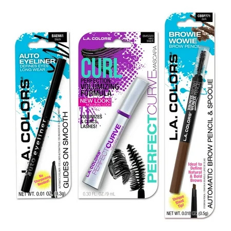 L.A. COLORS Eye Beauty Bundle 3pc | Walmart (US)