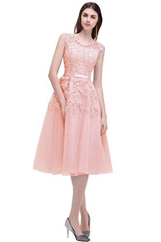 Babyonlinedress Sexy Lace Appliques Sweet 16 Dresses Cocktail Party Gown | Amazon (US)