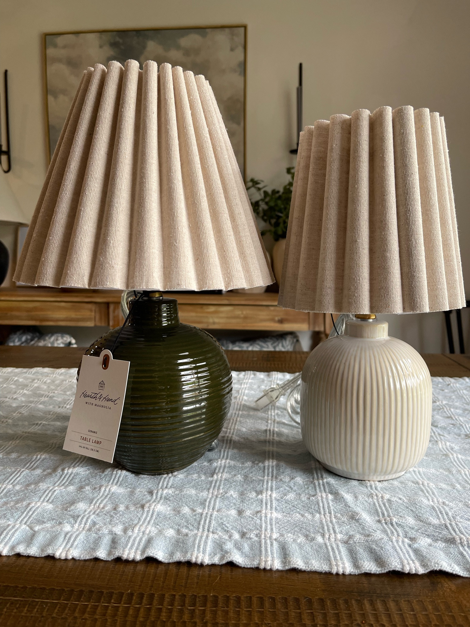 The cutest table lamps from hearth and hand by magnolia only $19! 

#LTKHome #LTKSaleAlert #LTKFindsUnder50