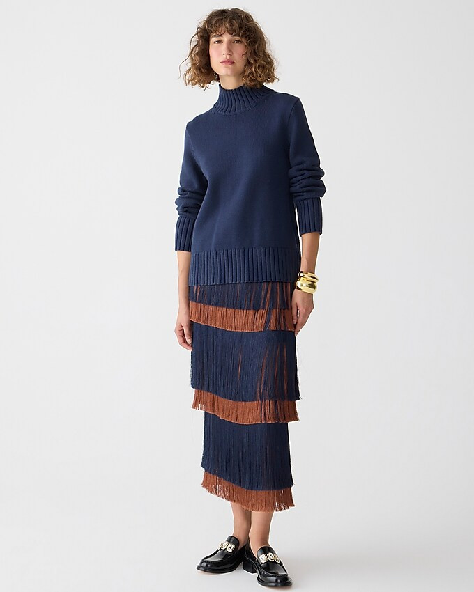 Cotton turtleneck sweater | J. Crew US