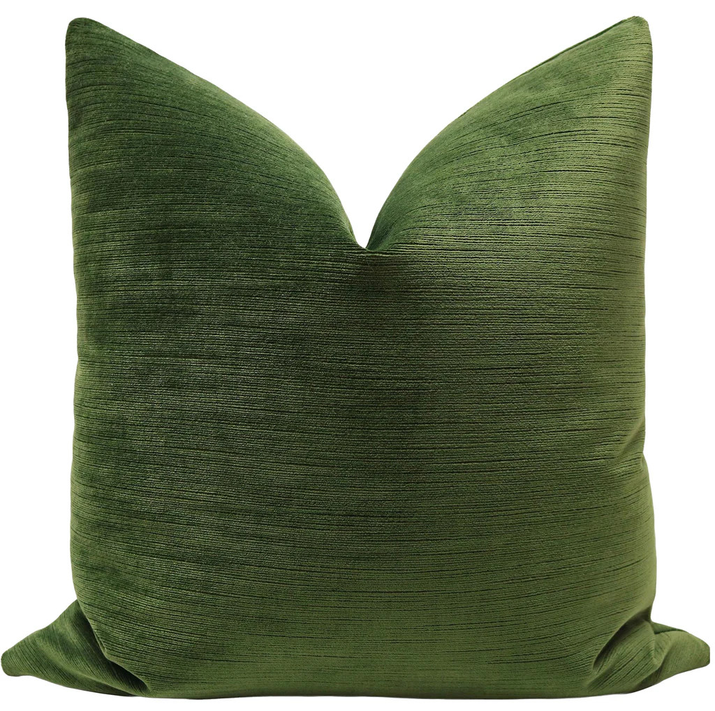 STRIE VELVET // OLIVE | LITTLE DESIGN COMPANY