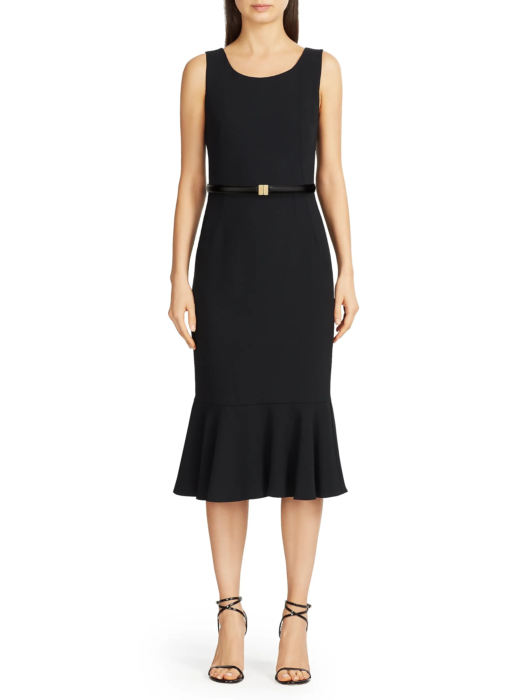 Slide-Clasp Leather Belt | Saks Fifth Avenue