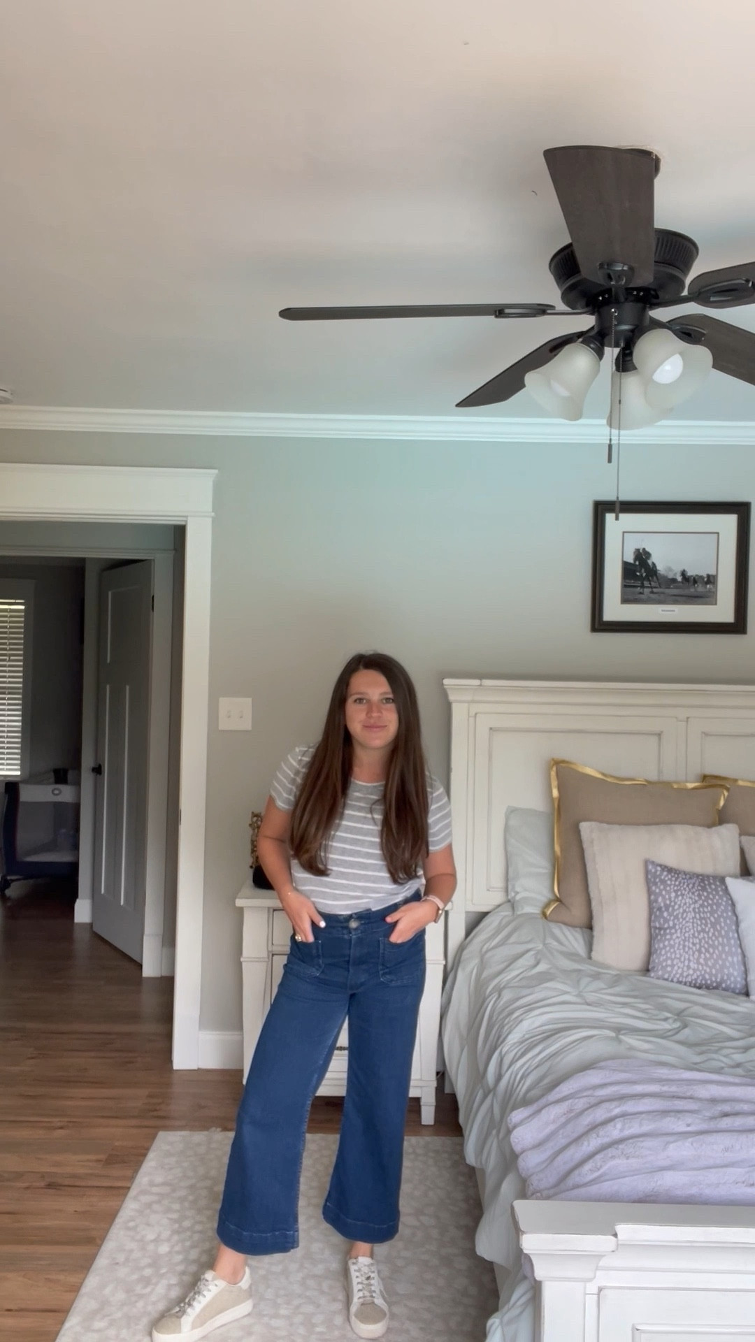 Super comfy cropped jeans from Anthropologie 👖

#LTKStyleTip #LTKPetite #LTKSeasonal