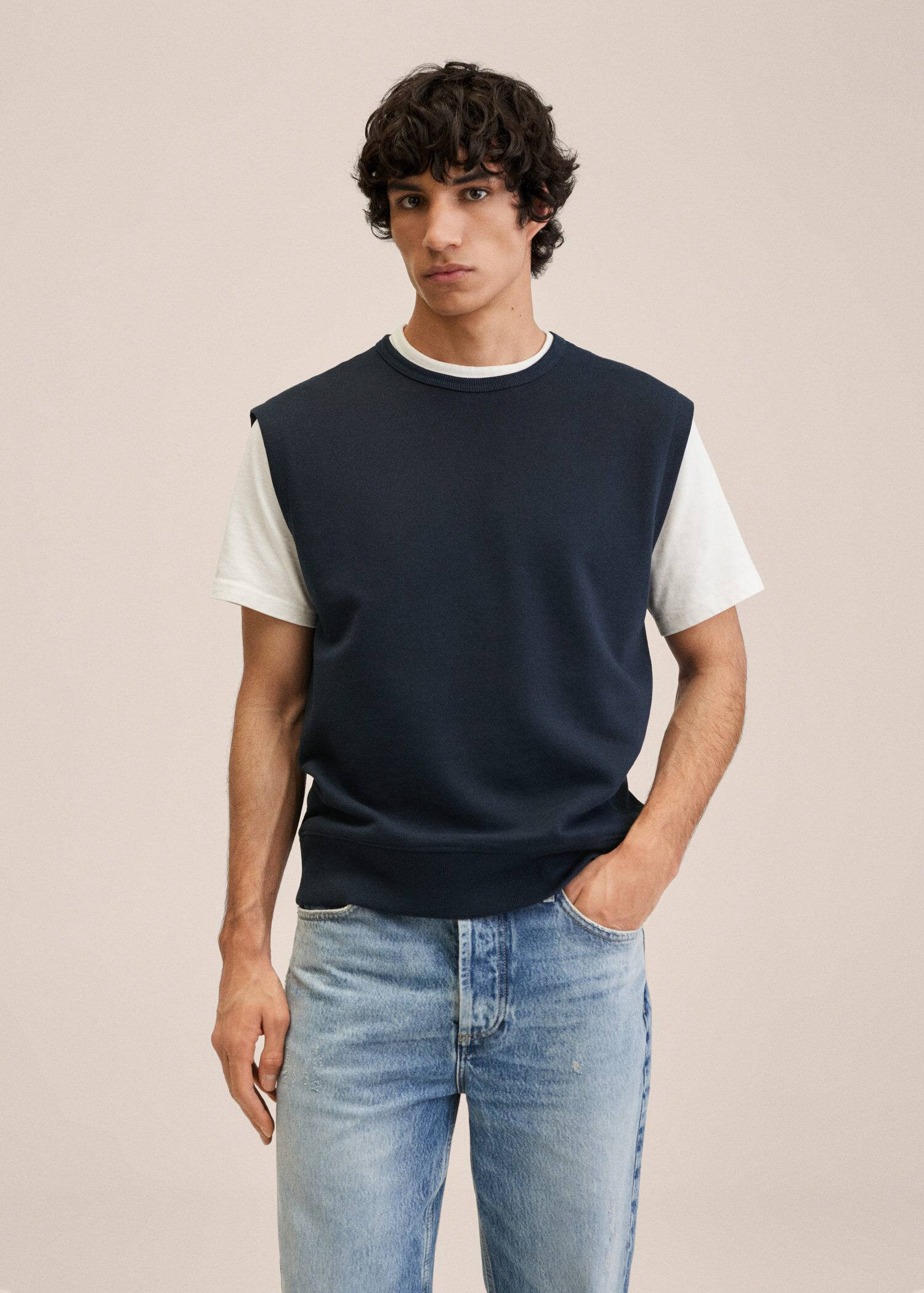 Cotton vest | MANGO (US)