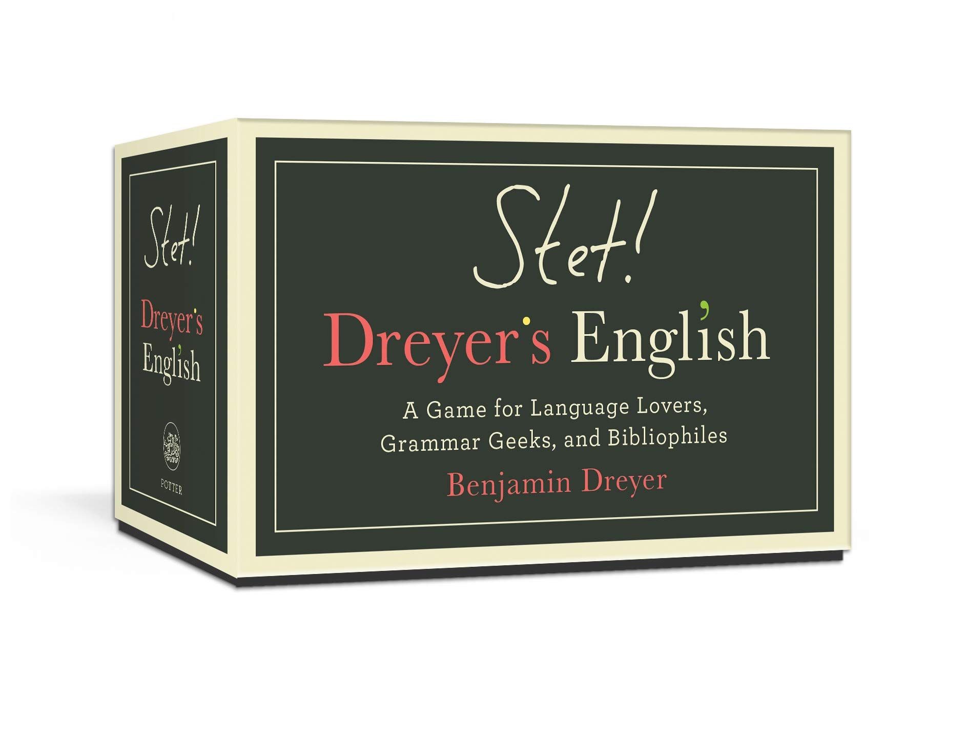 STET! Dreyer's English: A Game for Language Lovers, Grammar Geeks, and Bibliophiles



Game – J... | Amazon (US)