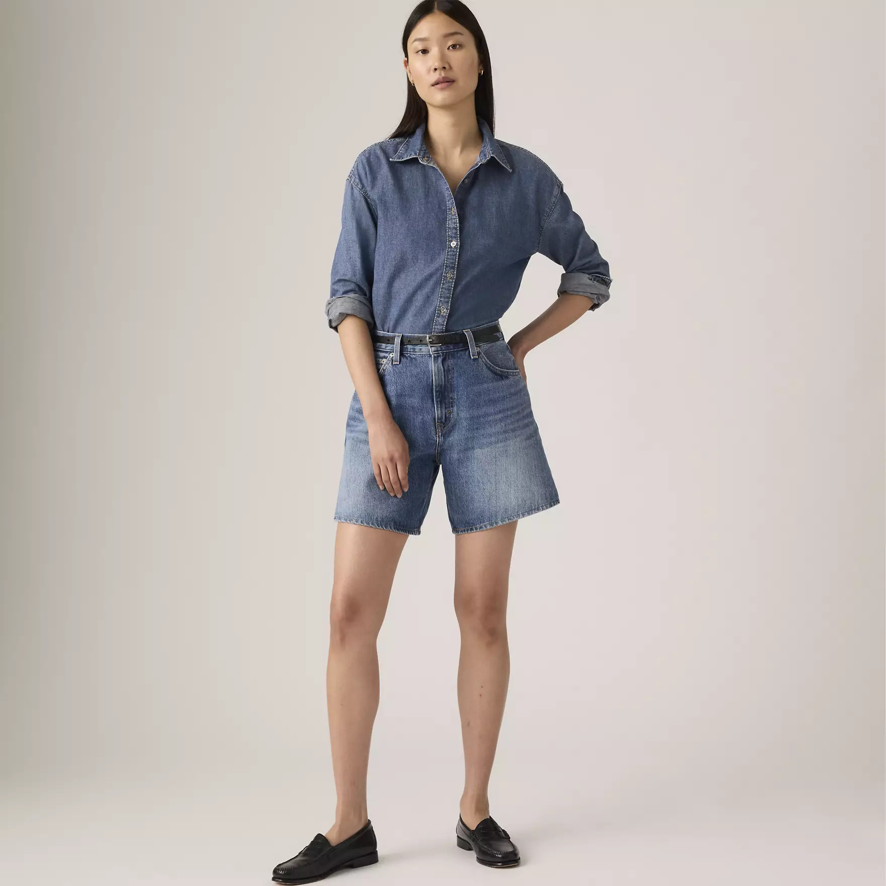High Rise Baggy Women's Shorts | Levi's US
