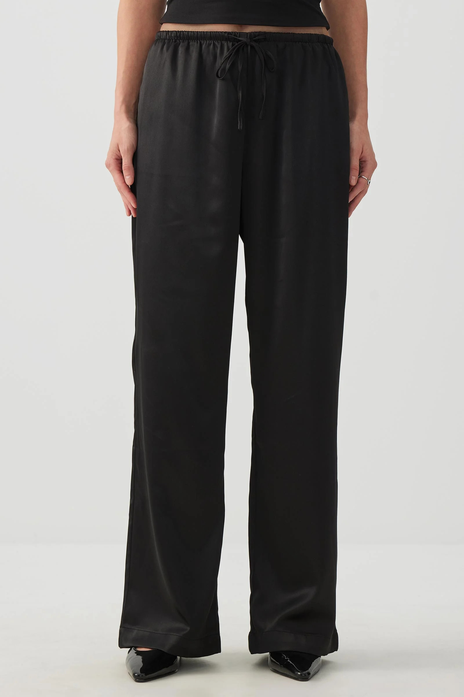 Satin Wide Leg Pants | Ardene
