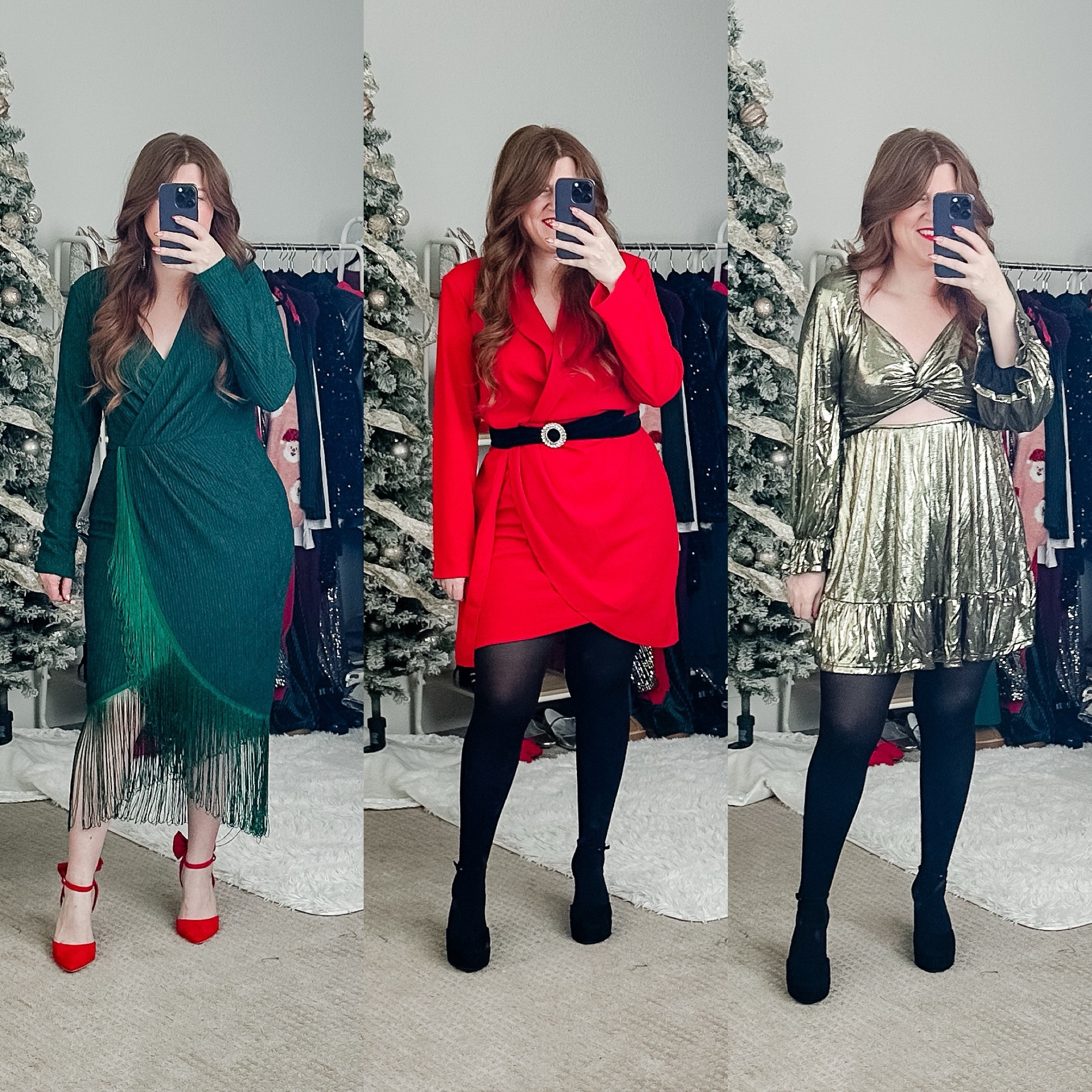 Holiday dresses from amazon. Love these fun looks! 

Holiday party outfits. 

#LTKsalealert #LTKfindsunder50 #LTKHoliday