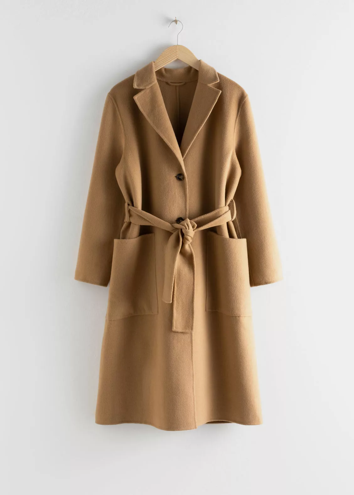 Lucia Belted Wool Blend Coat curated on LTK