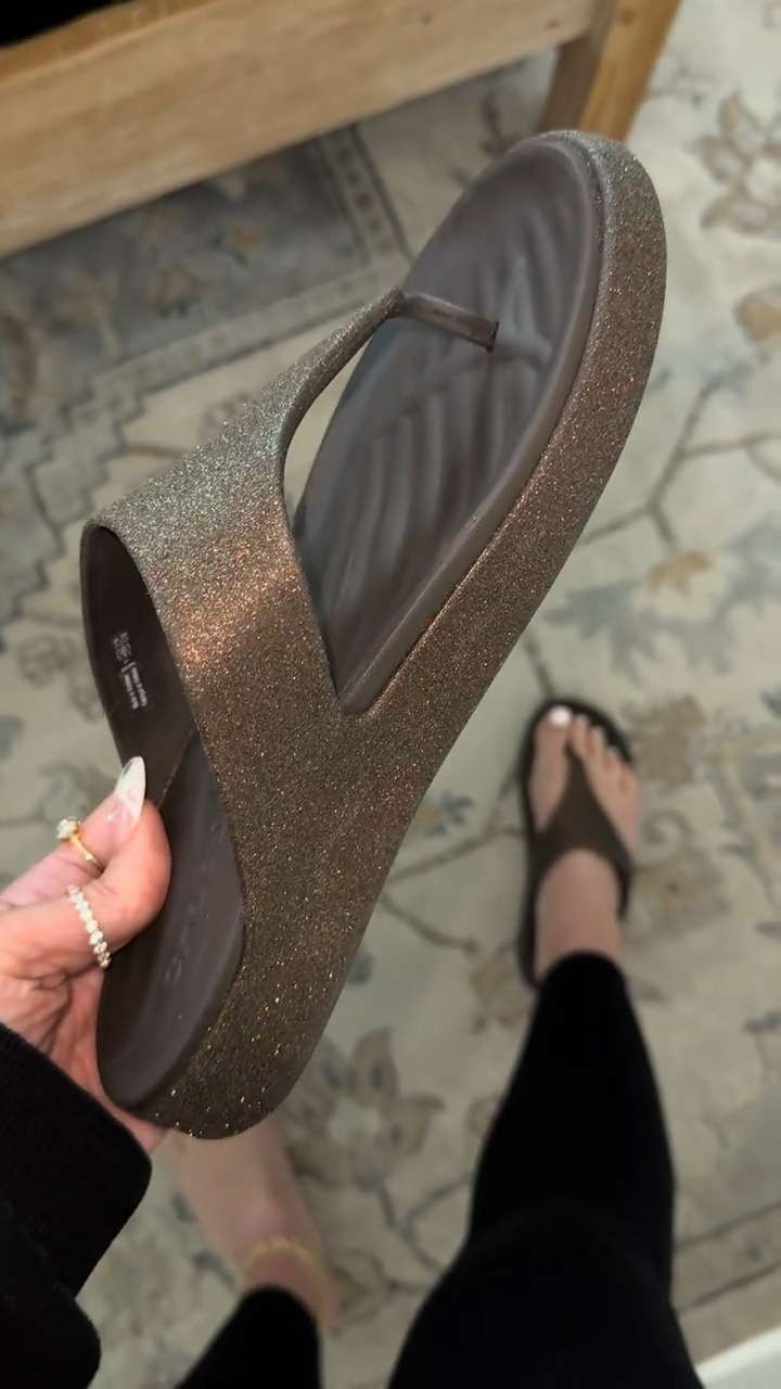 The shimmer on these is sooo pretty when it hits the light ✨🤎

#LTKStyle #LTKShoeCrush #crocssandals #summerstyle #earnscommissions 

 #LTKSeasonal #LTKOver40 #LTKTravel