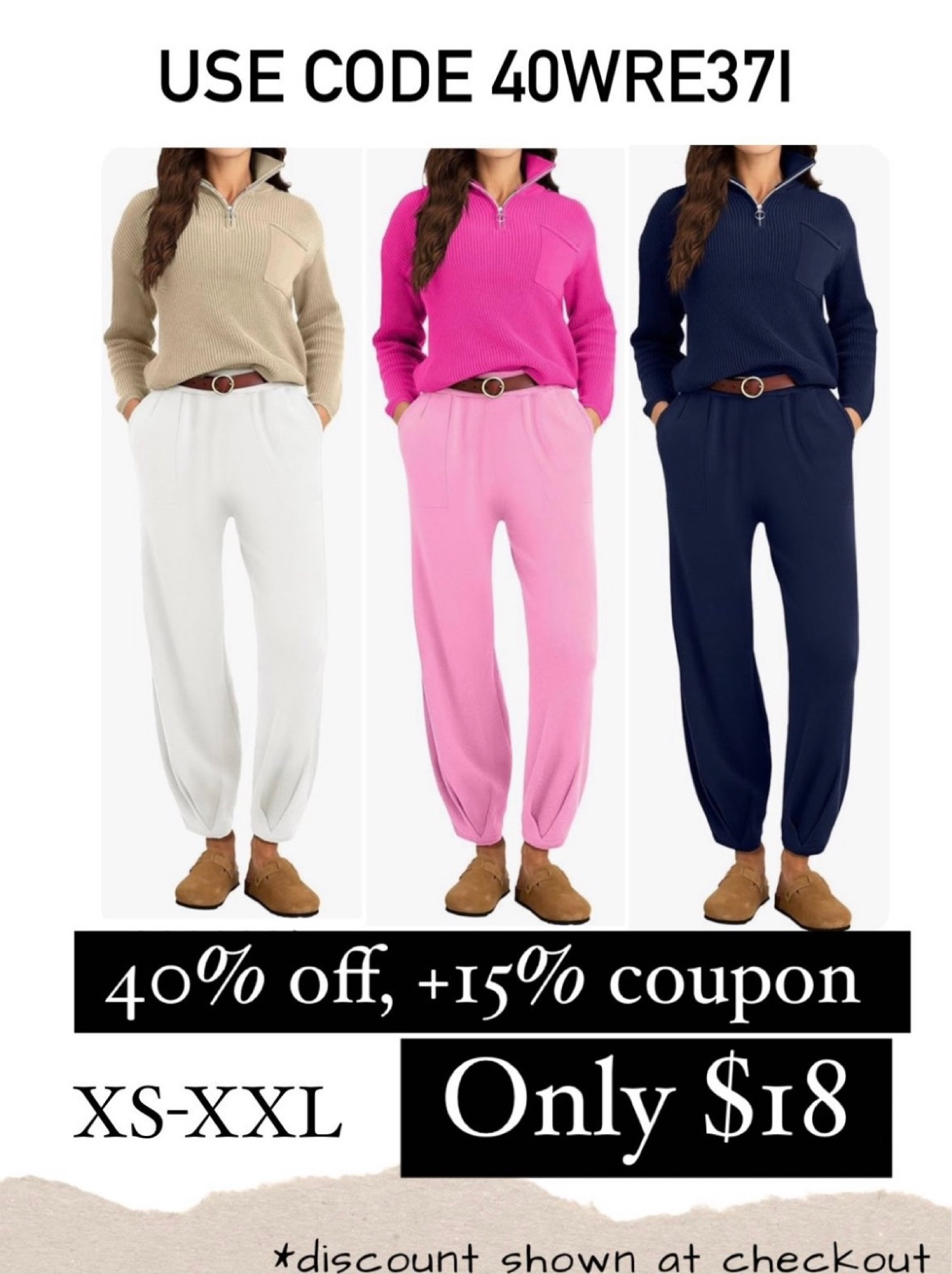 Use code 40WRE371 to save #discountcode #set #amazonfashion

#LTKfindsunder50 #LTKtravel