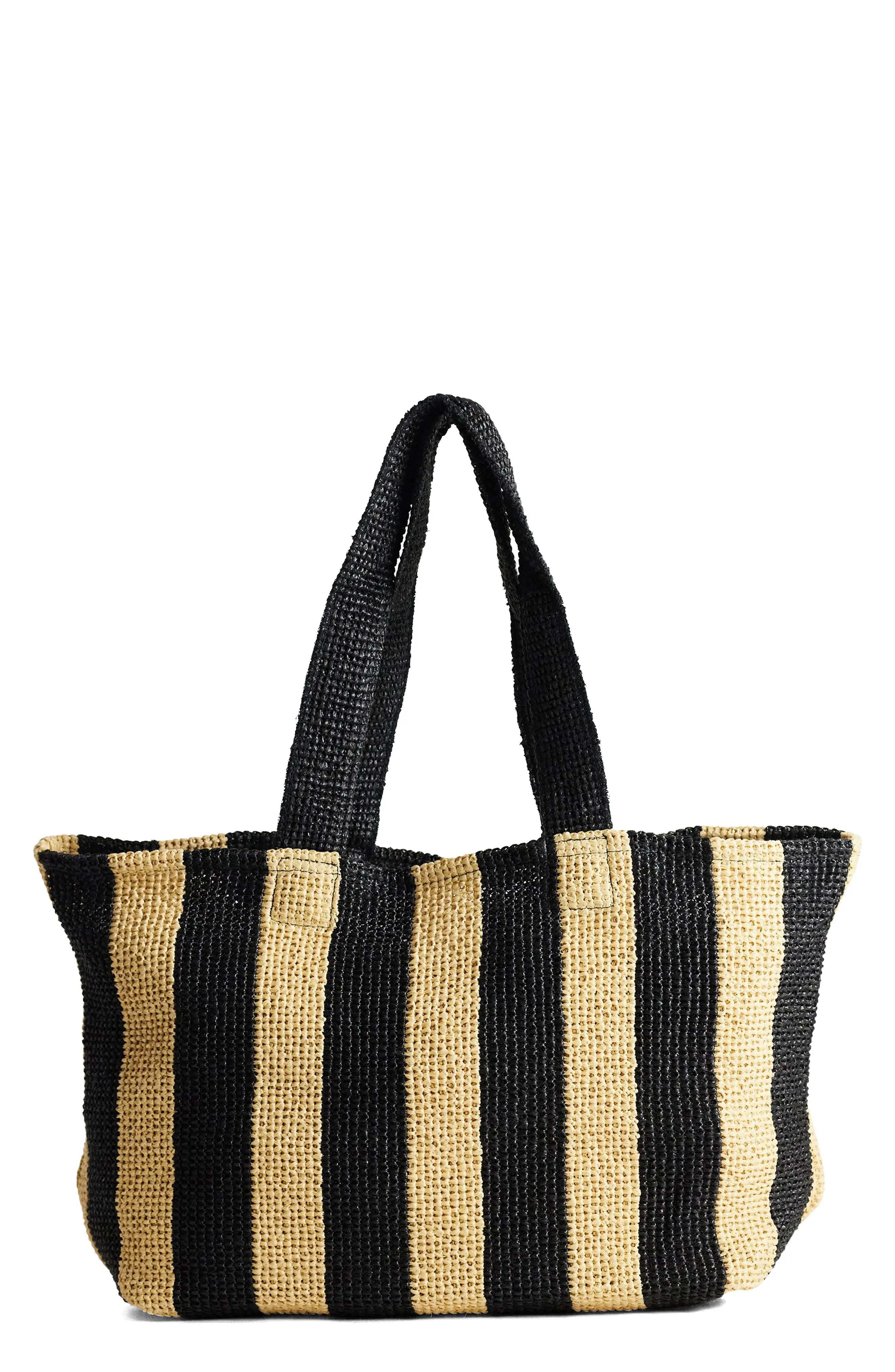 Selia Stripe Straw Tote (Women) | Nordstrom | Nordstrom