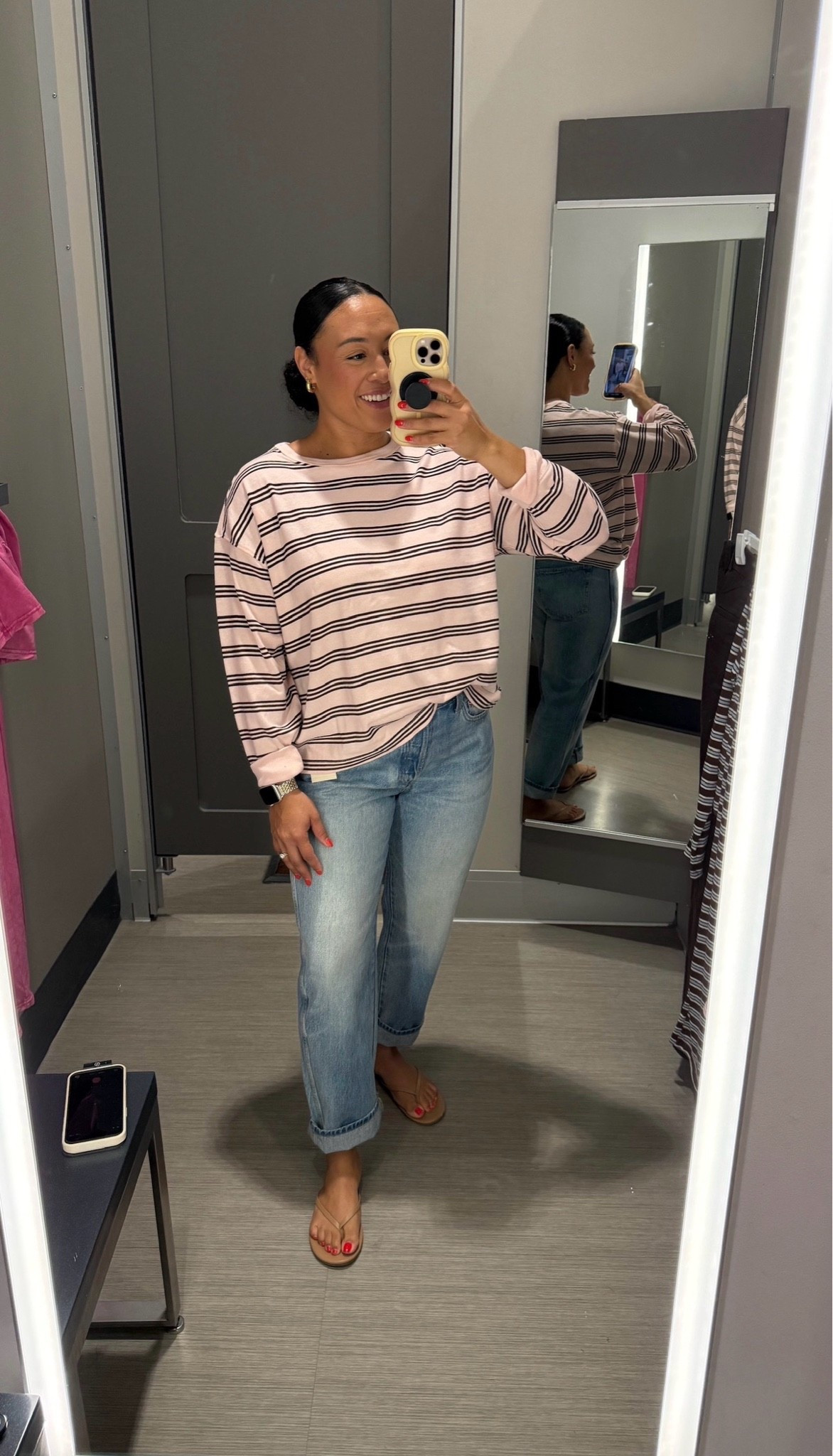 This striped top and jeans from Target are such an easy everyday combo. Simple, cute, and something you can wear just about anywhere.

#LTKootd #LTKdayinmylife #LTKgrwm