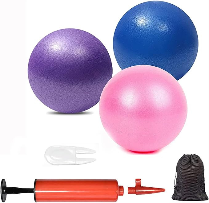Mini Pilates Exercise Yoga Ball, 6 Inch Small Inflatable Exercise Yoga Ball ,Core Training and Ph... | Amazon (US)