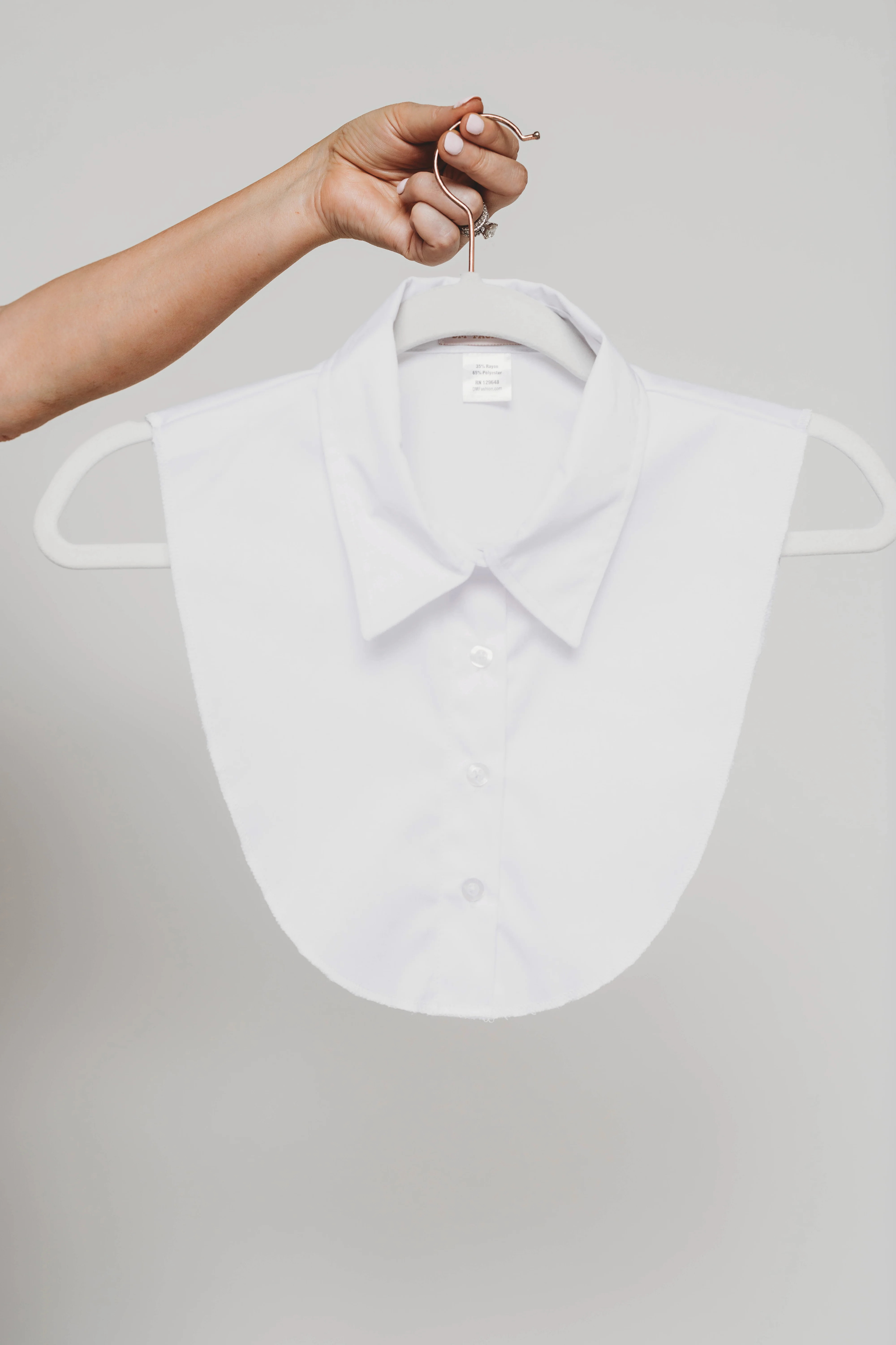 Button Collar Dickey | DM Fashion