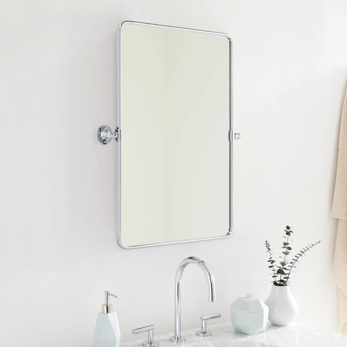 Red Barrel Studio® Woodvale Metal Framed Wall Mounted Bathroom / Vanity Mirror & Reviews | Wayfa... | Wayfair North America