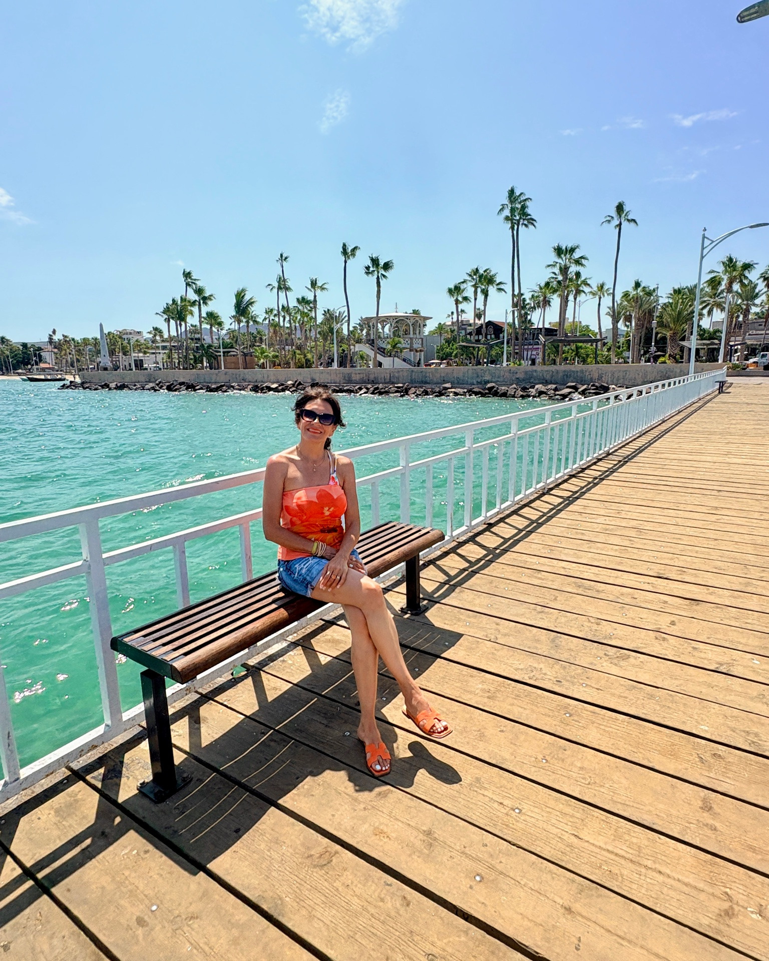 Throwback Thursday…Cabo Memories: Todos Santos → La Paz 🌴☀️

One of my favorite days from our Cabo trip was getting out and exploring! 🇲🇽❤️ We visited the charming town of Todos Santos aka Pueblo Mágico (magic two ) and stopped by the famous Hotel California 🎶🌺 a place surrounded by so many stories and legends. The Hotel California in Todos Santos is famous because of an enduring legend connecting it to the Eagles 1976 hit song. 

From there, we toured beautiful La Paz, walked along the malecón with those gorgeous turquoise water views, enjoyed some AMAZING fresh seafood 🦐🐟, and ended our adventure soaking up the sun at the private Playa El Tecolote 🌊☀️

It wasn’t just about the places we visited…it was the time together, the food, the views, and those little moments in between that made the days unforgettable 🥹

Travel reminds me that life is meant to be experienced, explored, and enjoyed. Collecting memories will forever be my favorite thing to do! ✈️🤍

Have you ever visited Todos Santos or La Paz? Which one would be on your Mexico bucket list? 🇲🇽👇

#TodosSantos #BajaCaliforniaSur #CaboTrip

#LTKTravel #LTKSwim