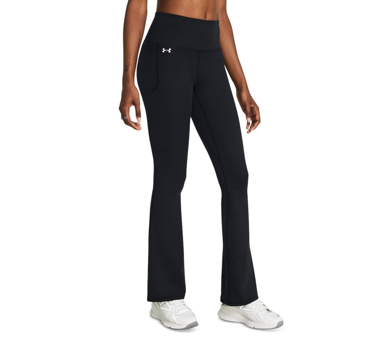 Under Armour Women's Motion Flare Full Leggings - Black / / Jet Gray | Macy's
