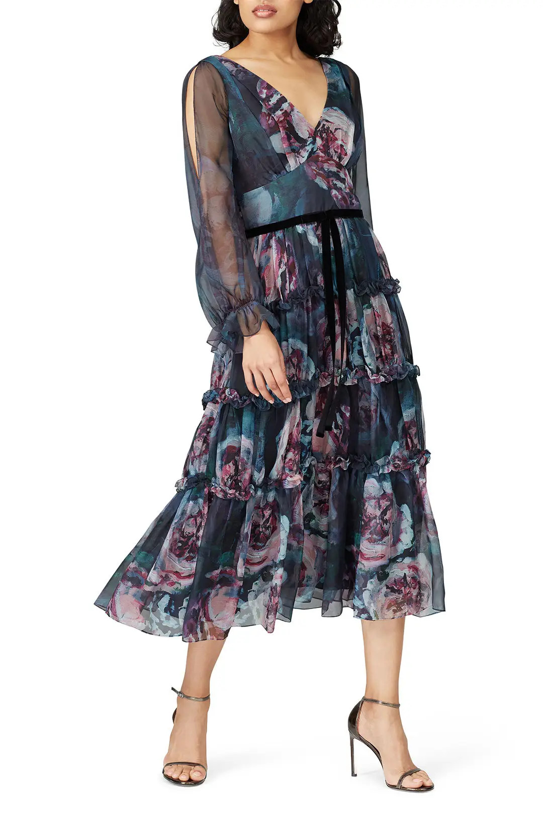 Ribbon Waist Dress | Rent the Runway