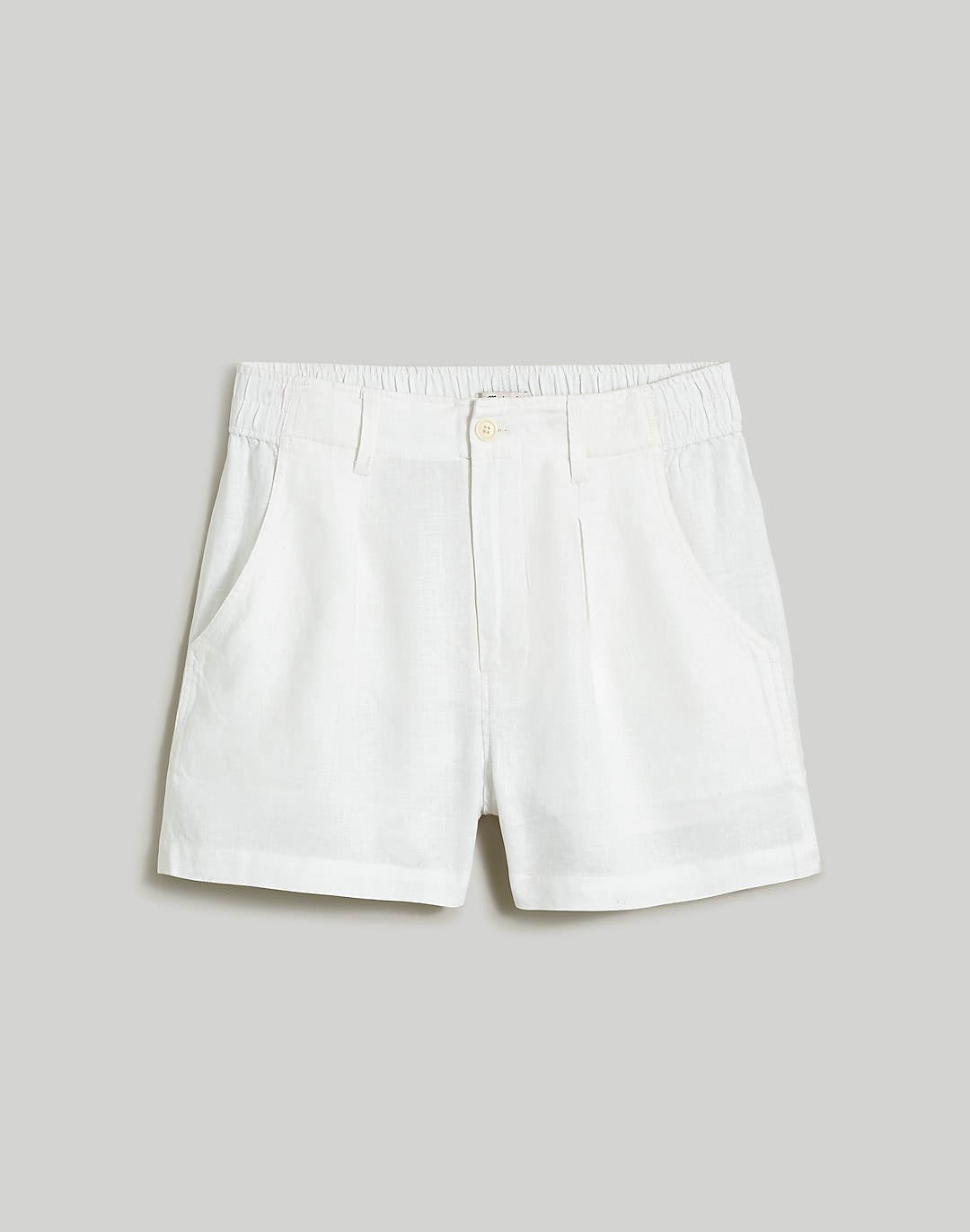 The Plus Neale Short in 100% Linen | Madewell