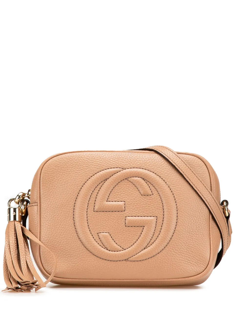 Gucci Pre-Owned 2016-2025 Leather Soho Disco crossbody bag - Brown | Farfetch Global