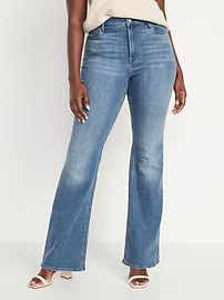 High-Waisted Wow Flare Jeans for Women | Old Navy (US)