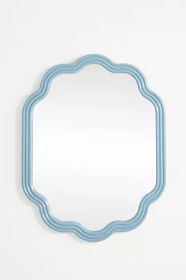 Clara Wooden Mirror | Anthropologie (US)