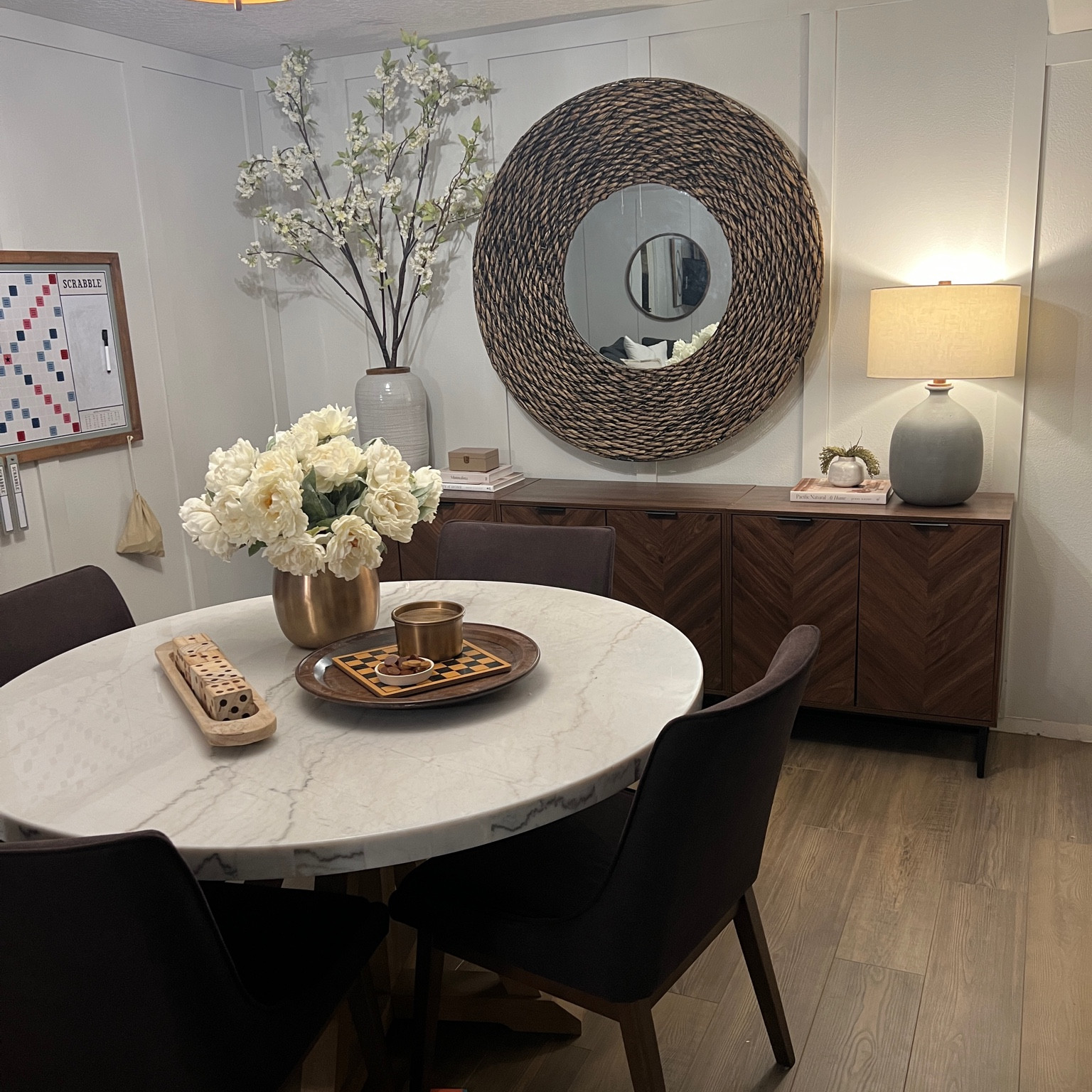 Basement living room links and similar sources. I pushed 3 smaller cabinets together to create the long cabinet. 

#LTKhome #LTKFind