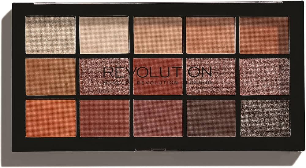 Makeup Revolution Reloaded Palette, Makeup Eyeshadow Palette, Includes 15 Shades, Lasts All Day L... | Amazon (US)