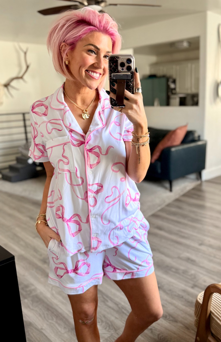 THE BEST pjs from Walmart! I'm so obsessed!! 

 #LTKootd #LTKselfcare