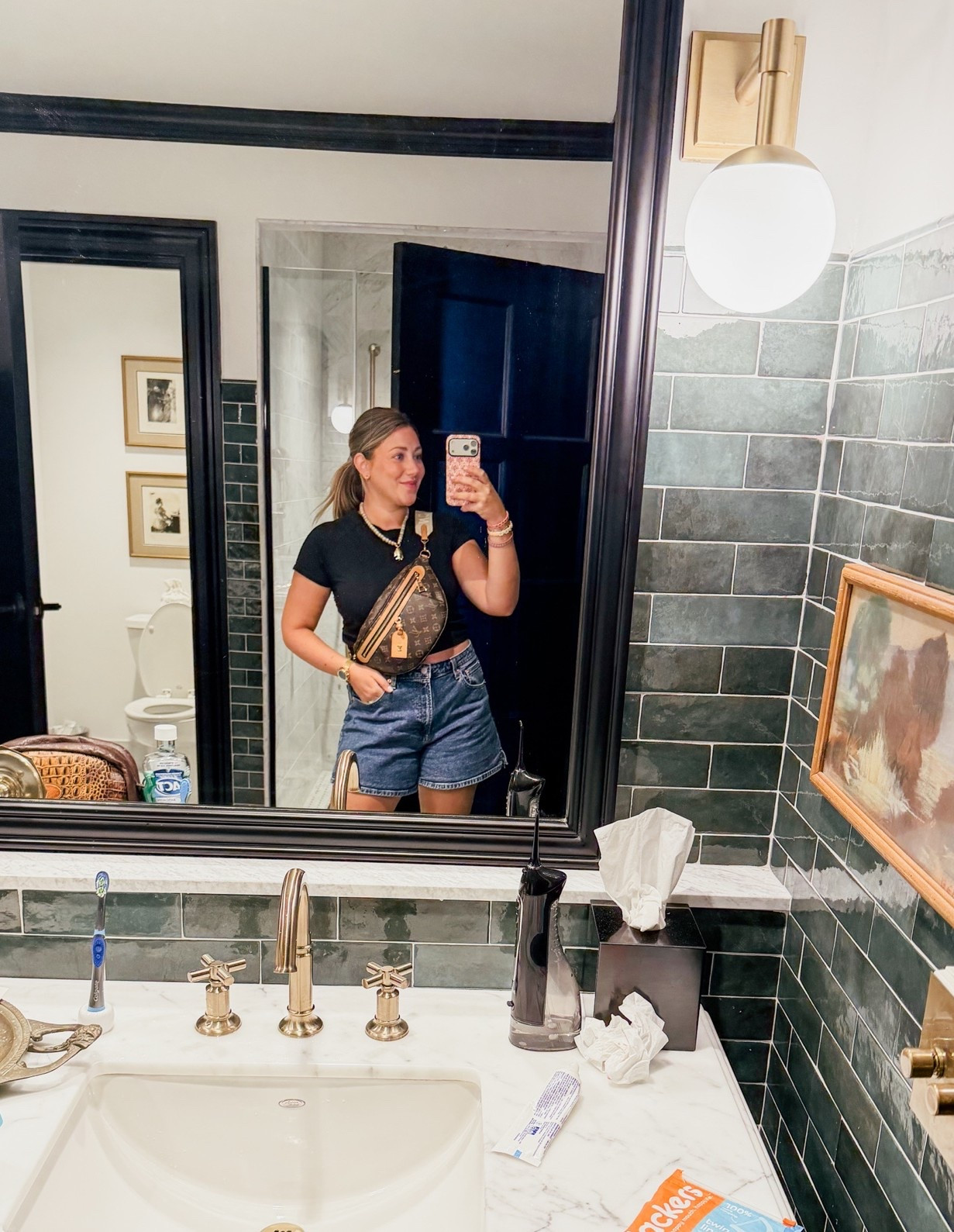 Fave target shorts! I packed a bunch of cute outfits but ended up wanting to wear my sneakers the whole trip for lots of walking!

#LTKmomlife #LTKgrwm #LTKootd
