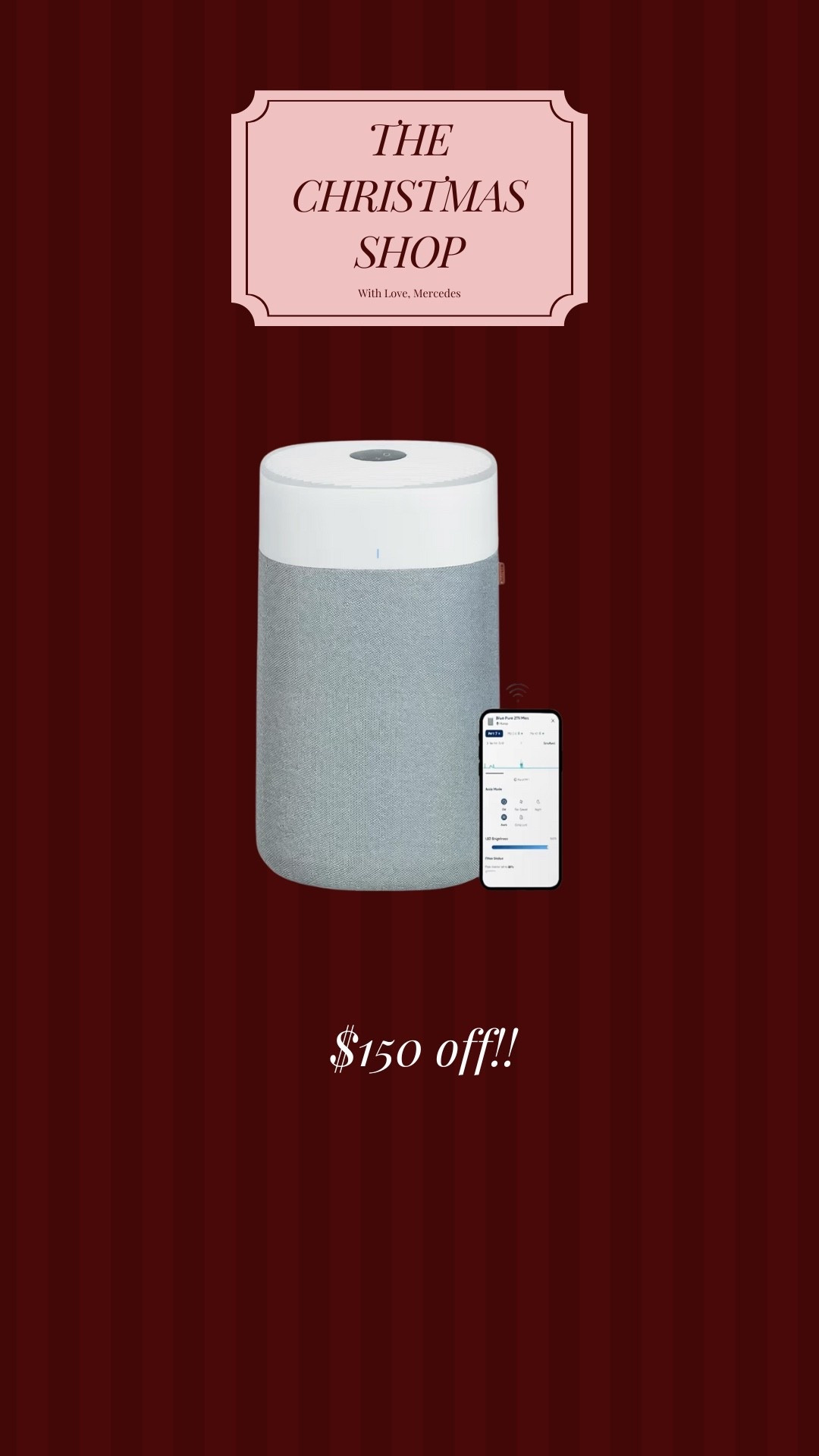 $150 off for this large air purifier and the medium is on sale too! The ratings are so high 🤩

#LTKCyberWeek #LTKHome #LTKSaleAlert