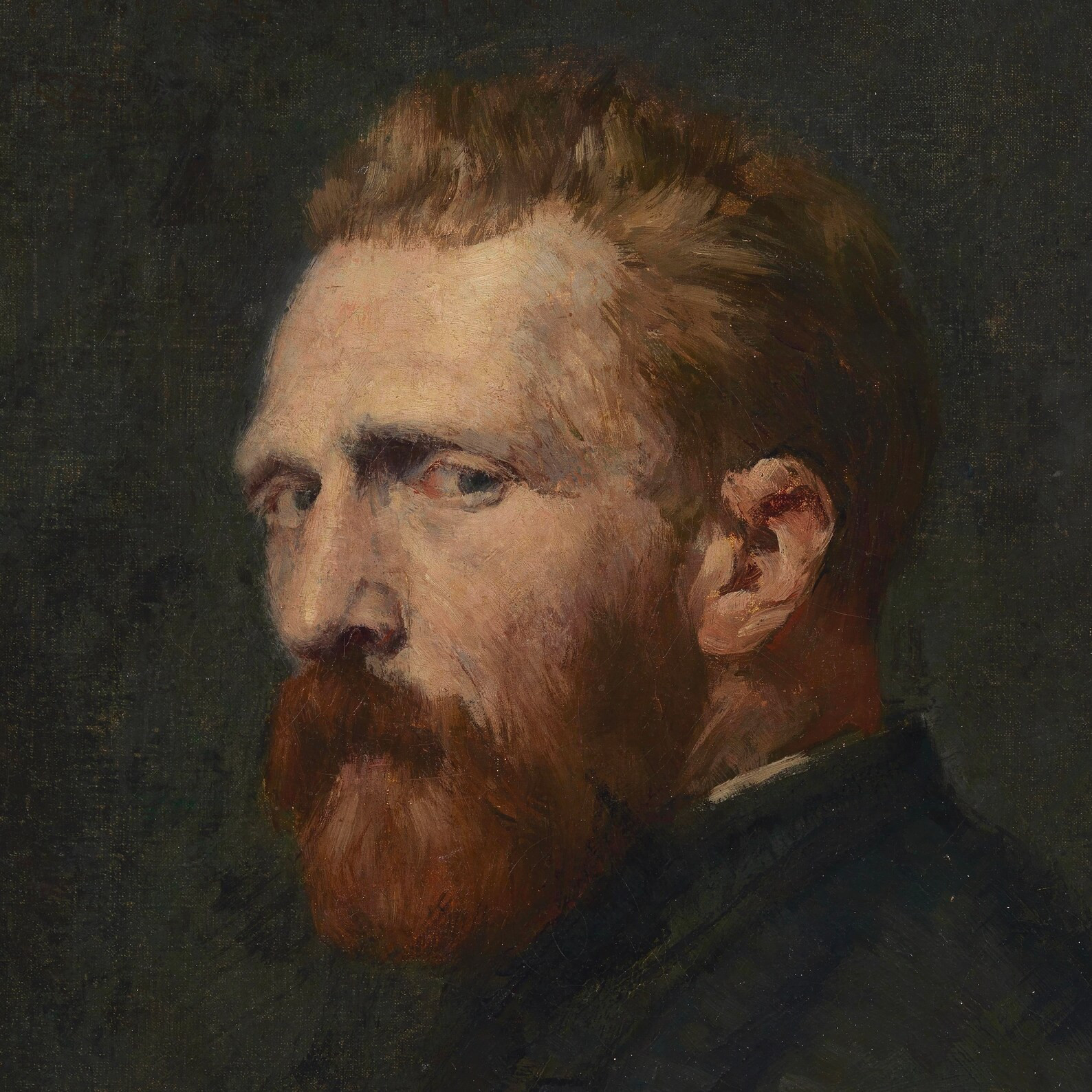 Portrait of Van Gogh by John Russell | Vintage Portrait Painting | Impressionist Man Portrait Pri... | Etsy (US)