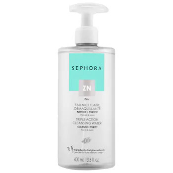 SEPHORA COLLECTIONTriple Action Cleansing Water - Cleanse + Purify | Sephora (US)