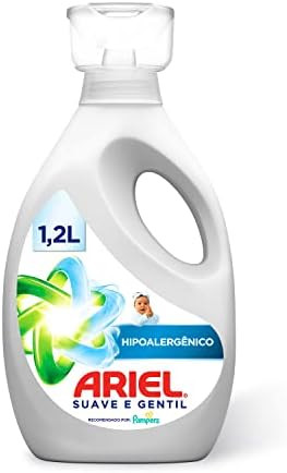 Sabão Líquido Ariel Concentrado Suave e Gentil para Roupa de Bebê 1,2L | Amazon (BR)
