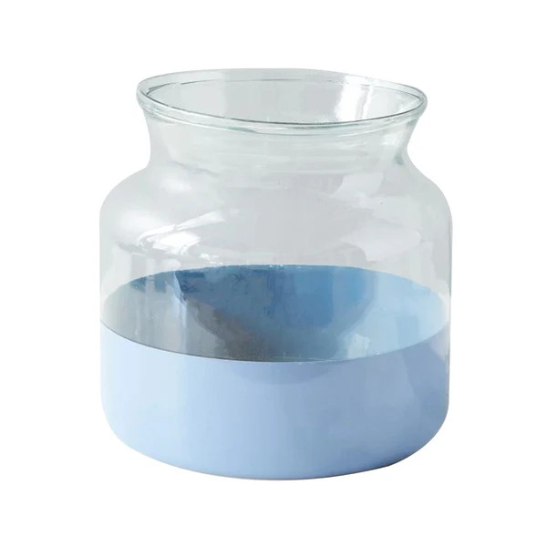 Calley Dipped French Blue Vase | Monika Hibbs Home