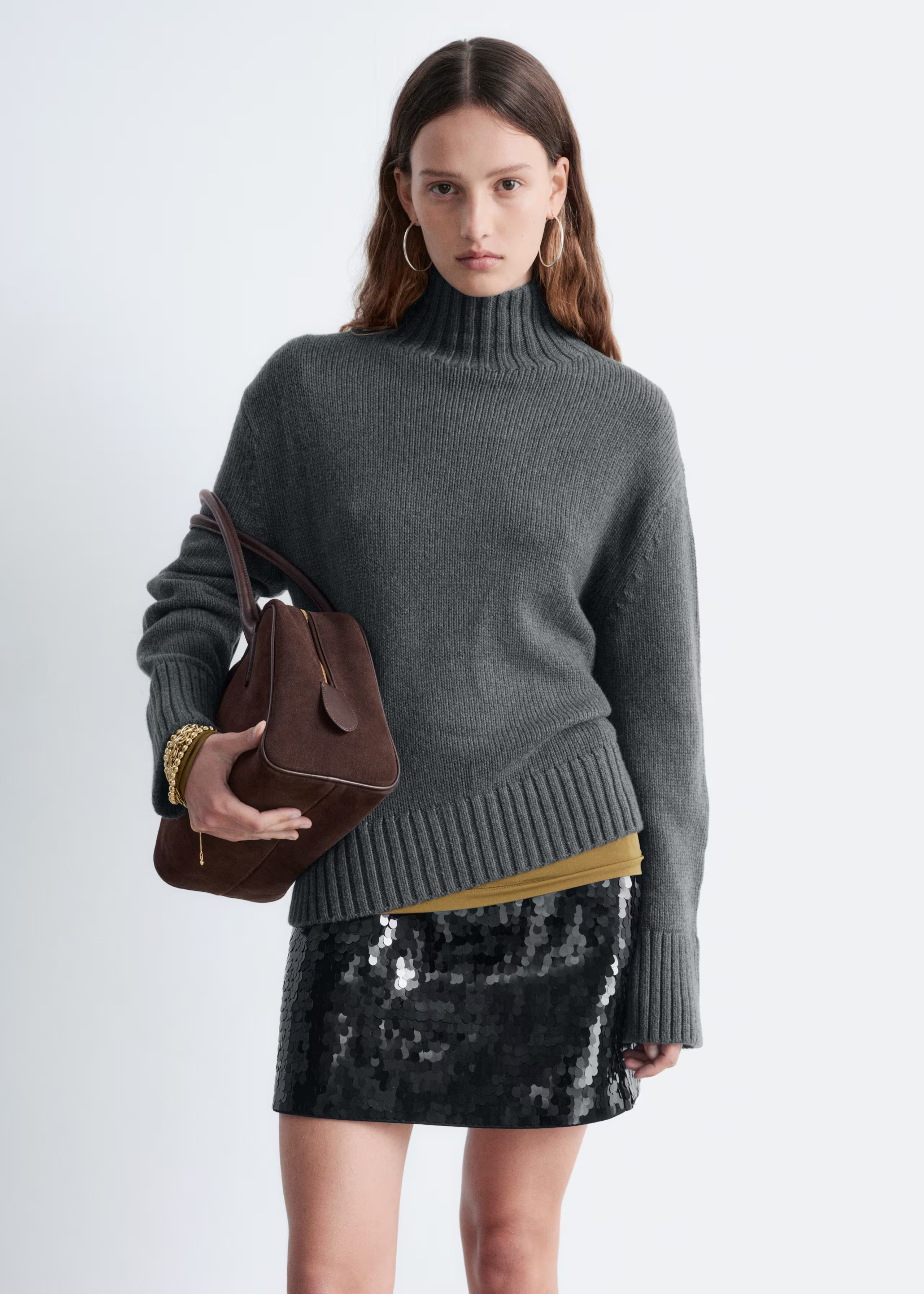 Cashmere-Blend Turtleneck Jumper | & Other Stories UK