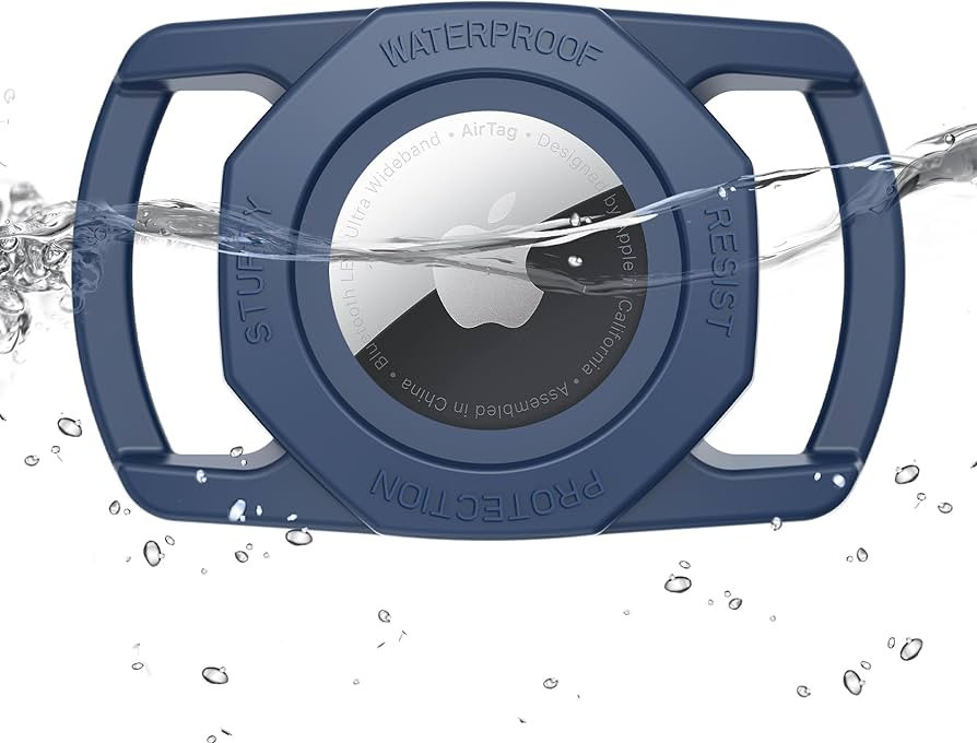 SANKALA Airtag Dog Collar Holder, [1 Pack] Waterproof Airtag Case for Dog Collar, TPU & Silicone ... | Amazon (US)