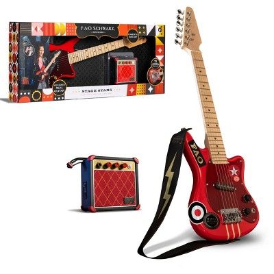 FAO Schwarz Stage Stars Electric 6-String Guitar And Amp | Target