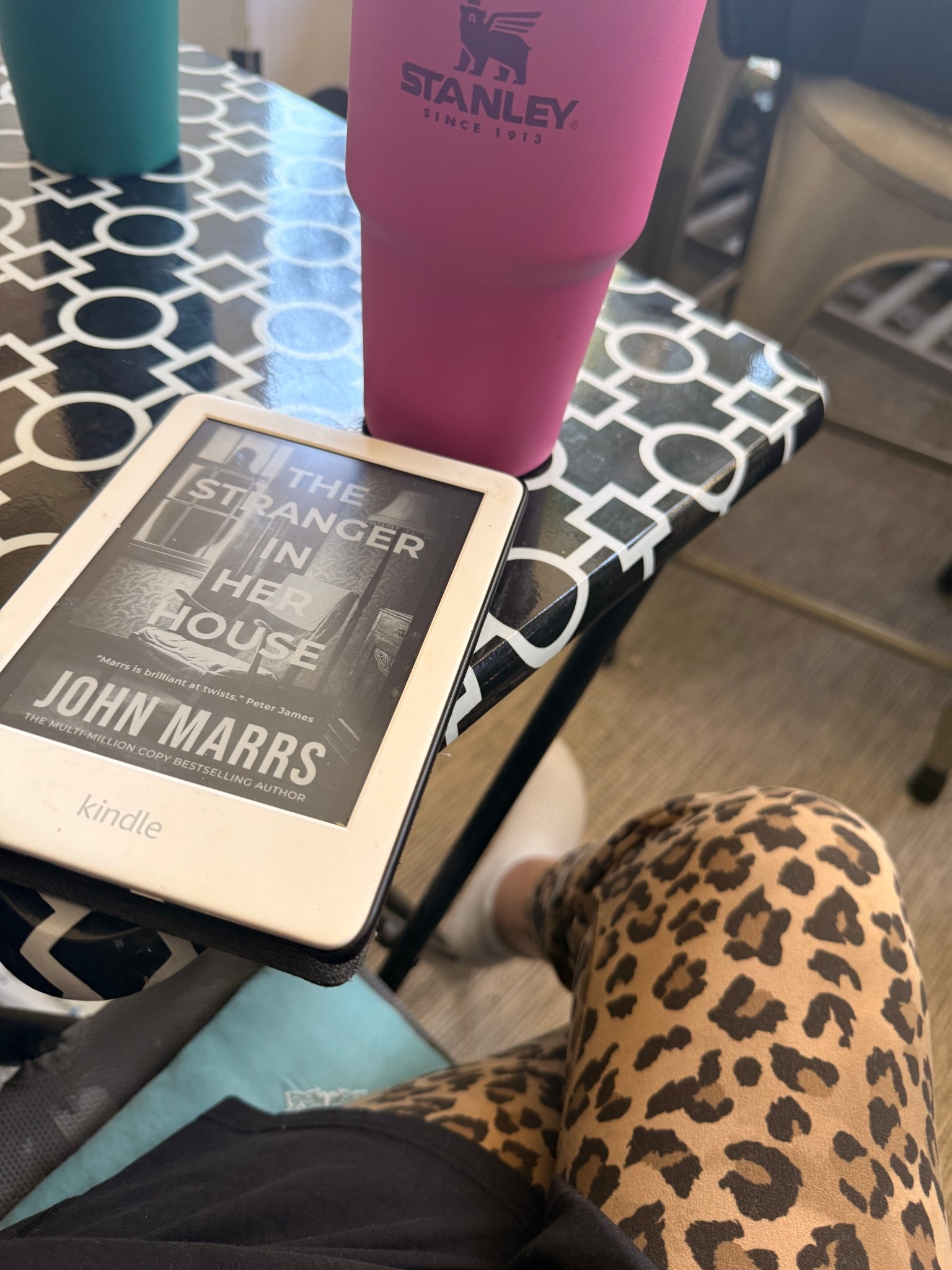 Healing day. Trying to be patient. Reading on the patio. 

#LTKdayinmylife