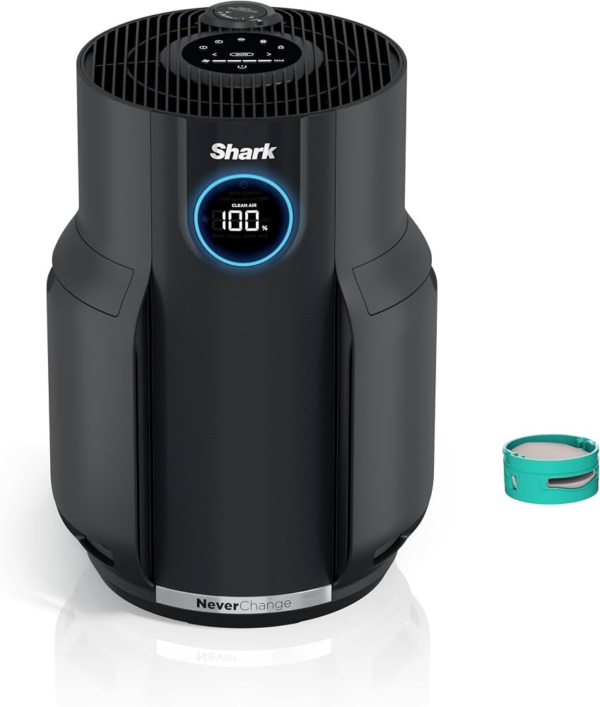 Shark Air Purifiers for Home Large Room with NeverChange Air Filter, 5 Year HEPA Filter, Covers 6... | Amazon (US)
