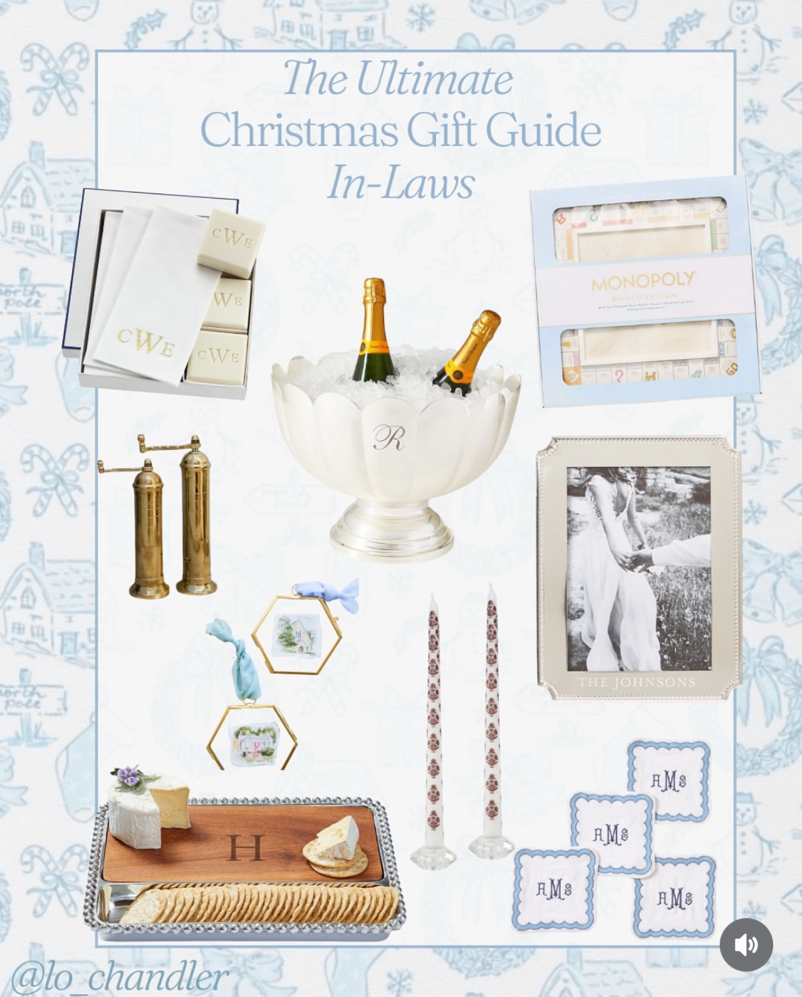This is my ultimate gift guide for In-Laws for 2025! Whether you just started dating, or have been married for years, In-Laws are sometimes the hardest to shop for! 

These are some perfect finds that they are guarantees to love. 

Christmas gifts
Mark and Graham
Personalized gifts

#LTKHoliday #LTKHome #LTKGiftGuide