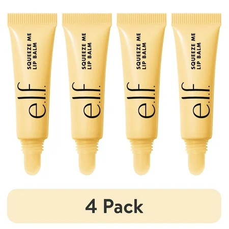 (4 pack) e.l.f. Squeeze Me Lip Balm, Vanilla Frosting, 0.21oz | Walmart (US)