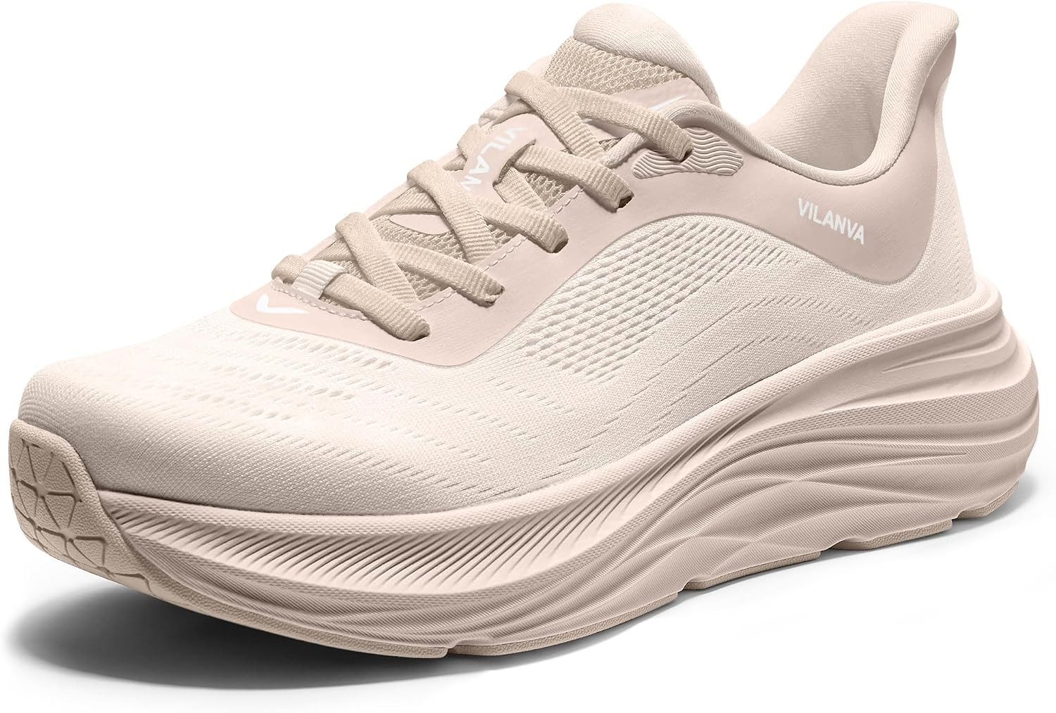 Vilanva Women's Comfortable Walking Shoes Cushion Running Tennis Shoes Non-Slip Workout Gym Athletic Breathable Trendy Fashion Sneakers | Amazon (US)
